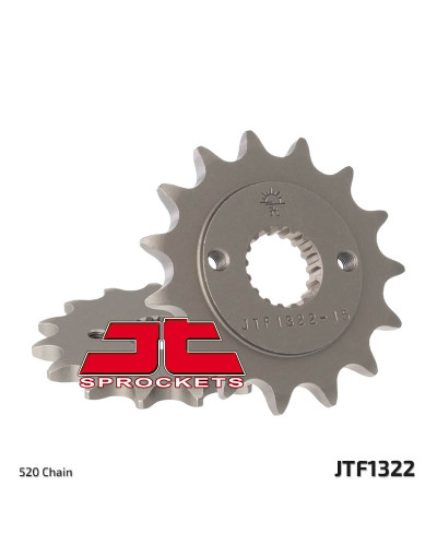 Jt передня зірка 2071 15 honda xr 400 '96-'05, trx 400 (j207115jt) (ланцюг 520)