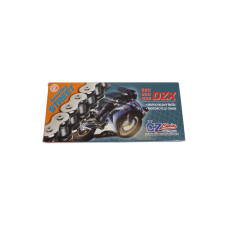 Cz цепь приводная 525 dzx (108 звено) active ring (x-ring) chrom do 1000 ccm (40,0 kn) + прессованная заглушка