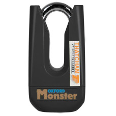 Oxford. противокражная защита: замок для противотранспортного диска monster, цвет черный