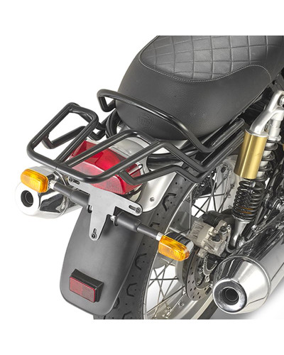Kappa стеллаж для центрального кофра royal enfield interceptor 650 '19-'22 черный (без платформы)