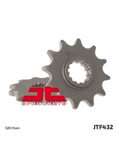 Jt передняя звезда 435 15 suzuki dr 350/drz 400 (43515jt) (цепь 520) - jtf432.15sc
