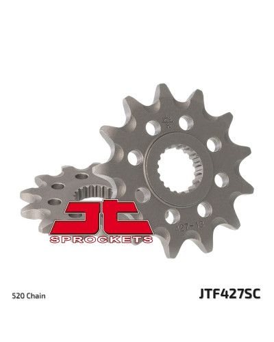 Jt передняя звезда 432 12 suzuki rm 125 '92-'07, rmz 250 '10-'12 (43212jt) (цепь 520)