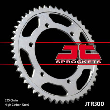 Jt задняя звезда 300 43 yamaha tdm 900 '02-'13 (+1) (30043jt) (цепь 525)