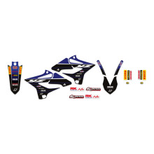 Blackbird комплект наклейок yamaha yz 125/250 '22-'24 replica yamaha factory racing 20
