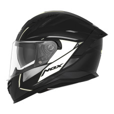 Nox  інтегральний шолом (full face)  n401 xeno колір чорний/білий mat розмір xl