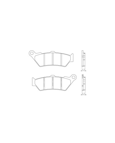 Brenta тормозные колодки kh209 (золотые) (ft 4090)