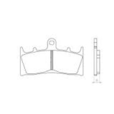 Brenta тормозные колодки kh188 (золотые) (ft 4060)