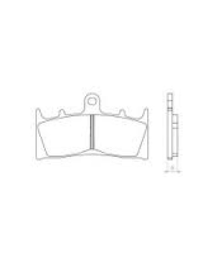 Brenta тормозные колодки kh188 (золотые) (ft 4060)