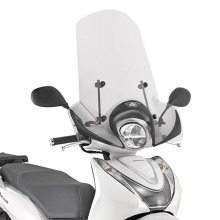 Kappa стекло honda sh mode 125 '21, 51 x 66 см прозрачное — требуется крепление a1193ak