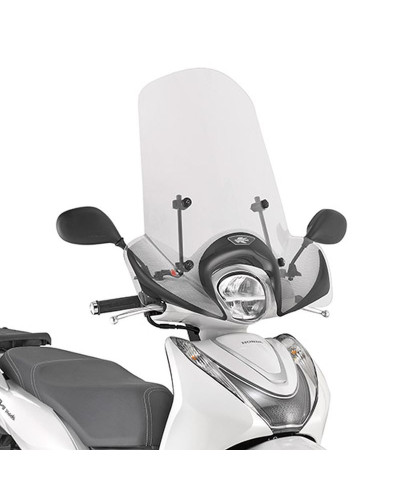 Kappa скло honda sh mode 125 '21, 51 x 66 см прозоре — потрібне кріплення a1193ak