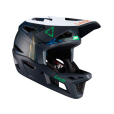 Leatt велосипедний шолом mtb gravity 4.0 v24 helmet jungle темно-синій колір/білий розмір l (59-60 cm)