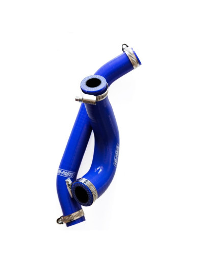 Fm-parts силиконовые шланги радиатора для ktm exc 250/300 tpi 24, husqvarna te/tei 250/300 tpi 24, gasgas ec 250/300 tpi 24 — синий.