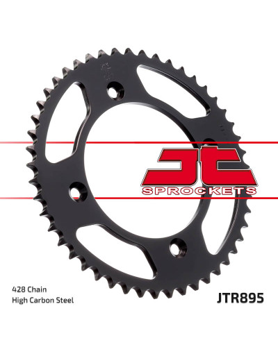 Jt задняя звезда 4486 46 ktm sx 85 '04-'24, sx 105 '07-'11 (448646jt) (цепь 428)