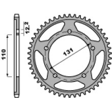 Pbr задня зірка 4585 46 c45 bmw s 1000 rr (09-15) (jtr7.46) (ланцюг 525)