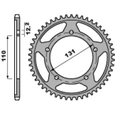 Pbr задня зірка 4585 46 c45 bmw s 1000 rr (09-15) (jtr7.46) (ланцюг 525)