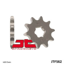 Jt передня зірка 415 10 kawasaki kfx 50 '03-'06, suzuki lta 50 '02-'05, suzuki ts 50, yamaha dt 50mx (j41510jt) (ланцюг 420)