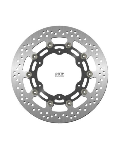 Ng тормозной диск перед yamaha fjr1300 '03-19, mt-01 '05-06, xv1700 '09-17, yzf r7 '99-02 (320x132x5mm) (6x8,5mm) плавающая