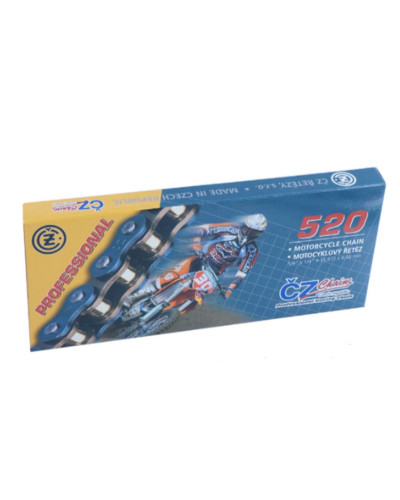 Cz ланцюг привідний 520 m (110 звено) motocross do 125 ccm (2t), 250 ccm (4t) (35,0 kn) + застібка