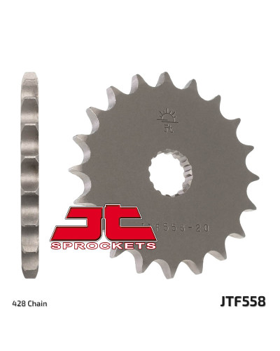 Jt передня зірка 577 14 yamaha dt 125r (-2) (57714jt) (ланцюг 428)