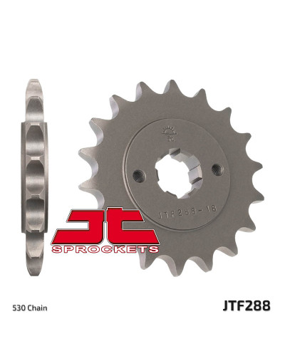 Jt передня зірка 288 17 honda cb 550f/k '75-'80 (28817jt7) (ланцюг 530)
