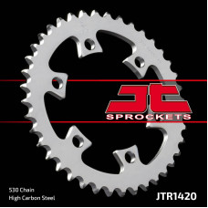 Jt задняя звезда 4401 40 can-am / bombardier ds 650 04-07 (440140jt) (цепь 530) ( диаметр otw. śruby 10,5mm )