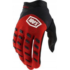 100% рукавиці cross/enduro airmatic red/black колір червоний/чорний розмір m