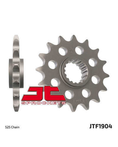 Jt передняя звезда 2147 16 ktm 950/990/1050/1090/1190/1290 03-24 (214716jt) (цепь 525)