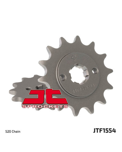 Jt передня зірка 2062 13 yamaha yfs 200 blaster '88-'06 (206213jt) (ланцюг 520)