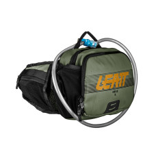 Leatt поясная сумка с гидратационной системой 1.5 hydration core цвет зеленый/черный размер xs-xxl