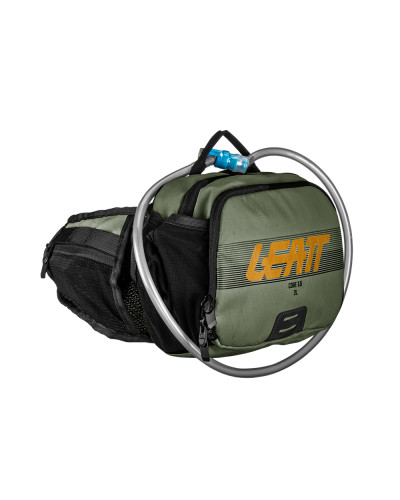 Leatt поясная сумка с гидратационной системой 1.5 hydration core цвет зеленый/черный размер xs-xxl