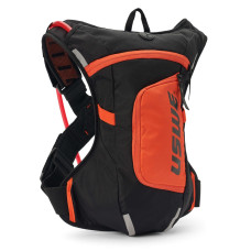 Uswe camel bag moto hydro 4 factory orange, оранжевый цвет, для мото/велосипеда, емкость для жидкости 3 л (рюкзак 4 л + 3 л жидкости).