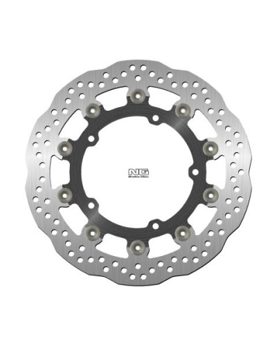 Ng тормозной диск перед yamaha fzs 600 '04-10, mt-03 '05-14, xjr1300 '95-13, r6 '03-09 (298x132x5mm) (5x8,5mm) плавающая ()
